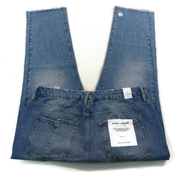 J820 NWT $140 Good American Good Vintage Size 15 Waist 36 - Picture 3 of 9